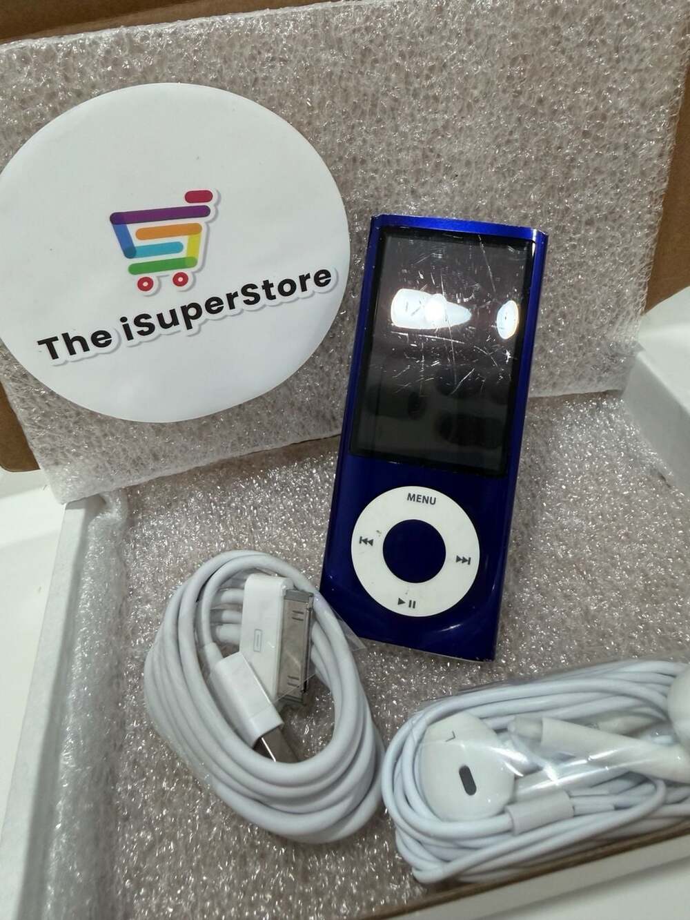 Apple iPod Nano 5th Generation 8GB  Purple  Model A1320 Bundle - Picture 5 of 5